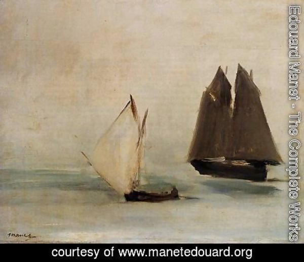 Edouard Manet - Seascape