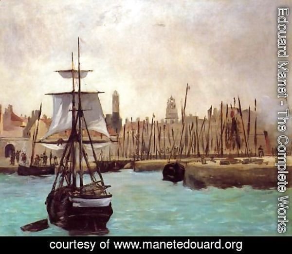 Edouard Manet - The Port of Calais