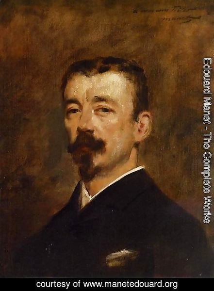 Edouard Manet - Portrait of Monsieur Tillet