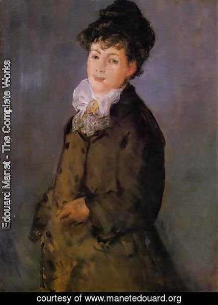 Edouard Manet - Isabelle Lemonnier with a White Scarf