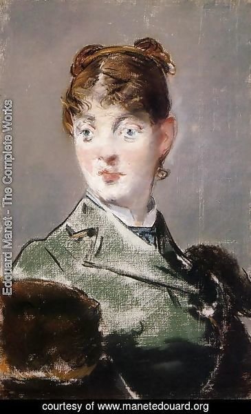 Edouard Manet - Parisienne, Portrait of Madame Jules Guillemet
