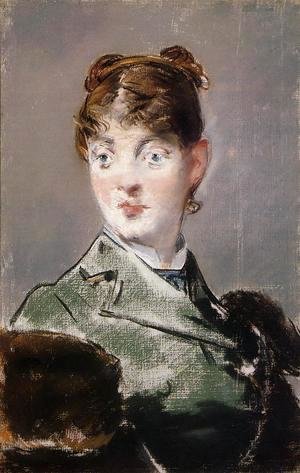 Edouard Manet - Parisienne, Portrait of Madame Jules Guillemet