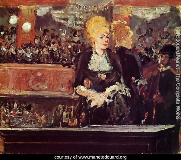 Study for 'A Bar at the Folies-Bergere'