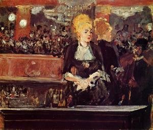 Edouard Manet - Study for 'A Bar at the Folies-Bergere'
