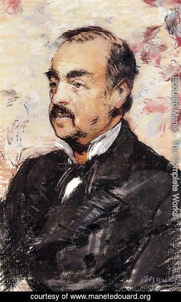 Edouard Manet - La Rochenoier, the Painter of Animals