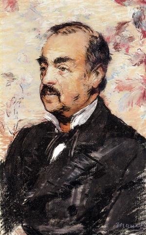 Edouard Manet - La Rochenoier, the Painter of Animals