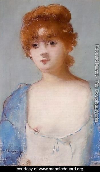 Edouard Manet - Young Woman in a Negligee