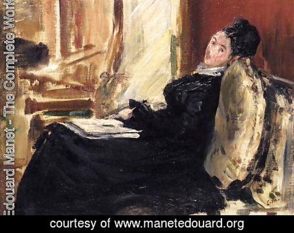 Edouard Manet - Young Woman with Book