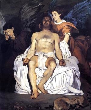 Edouard Manet - The Dead Christ and the Angels