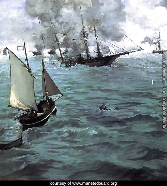 Battle of the 'Kearsarge' and the 'Alabama'