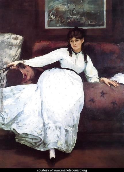 Repose: Portrait of Berthe Morisot