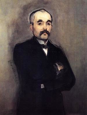 Edouard Manet - Portrait of Clemenceau