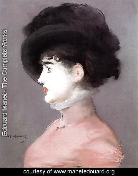 Edouard Manet - La Viennoise, Portrait of Irma Brunner
