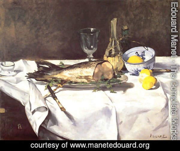 Edouard Manet - The Salmon