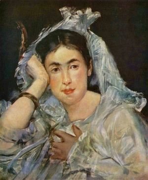 Edouard Manet - Marguerite de Conflans Wearing a Hood