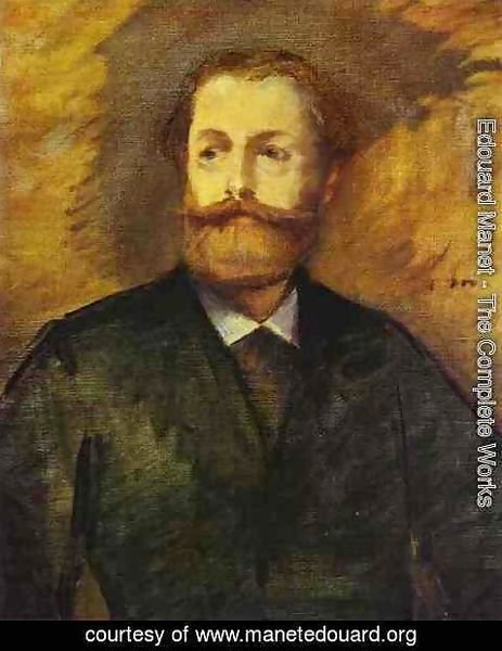 Edouard Manet - Portrait of Antonin Proust. Study