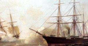 Edouard Manet - Sea fight
