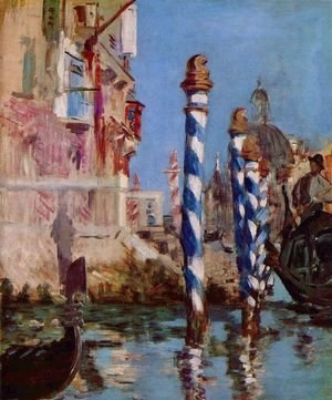 Edouard Manet - The Grand Canal, Venice