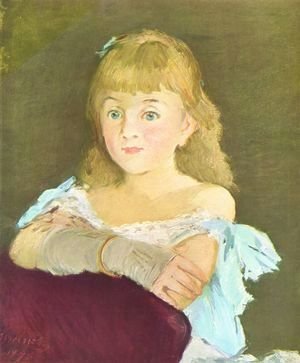 Edouard Manet - Portrait of Lina Campineanu