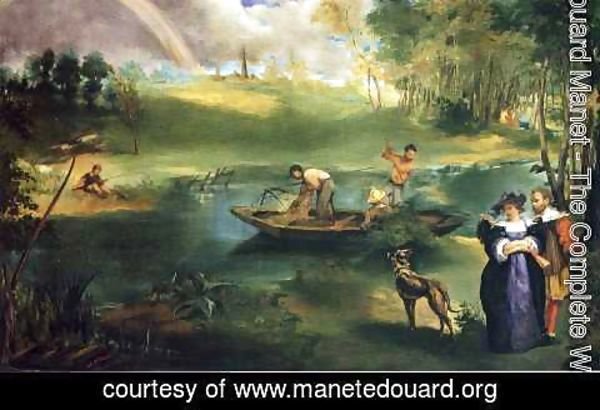 Edouard Manet - Fishing