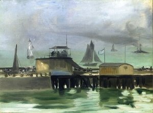 Edouard Manet - La jetee de Boulogne