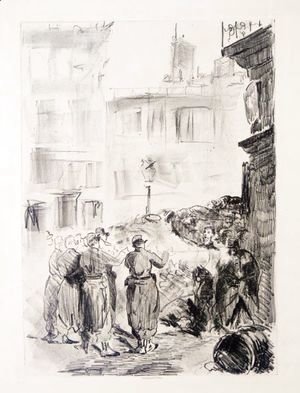 Edouard Manet - La Barricade