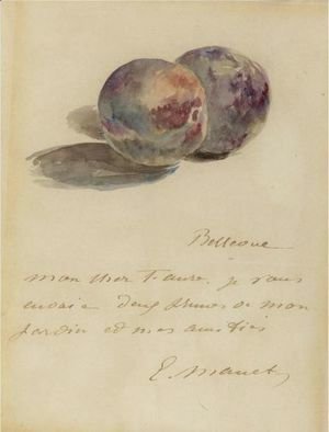 Edouard Manet - Lettre A Faure