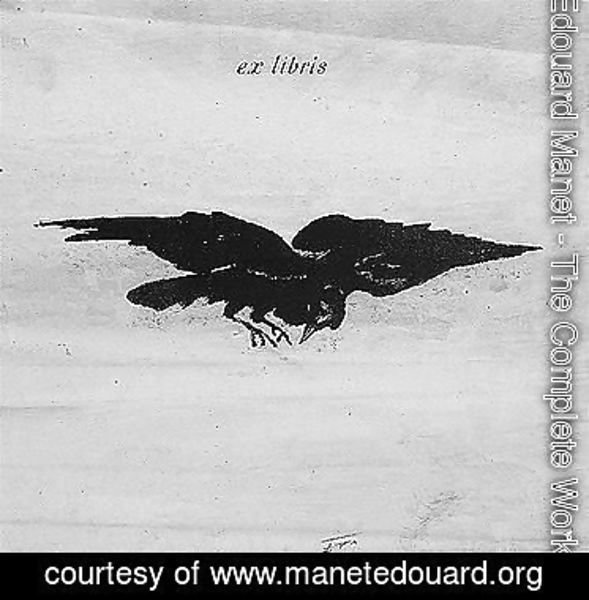 Edouard Manet - Flying raven
