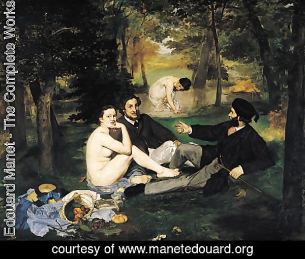 Edouard Manet - The Luncheon on the Grass