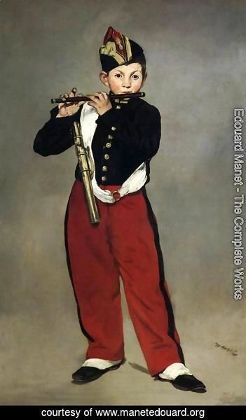 Edouard Manet - The Fife-Player