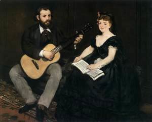 Edouard Manet - Music Lesson