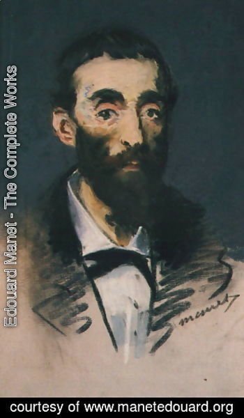 Edouard Manet - Portrait of Ernest Cabaner