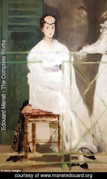 Edouard Manet - Portrait of Mademoiselle Claus