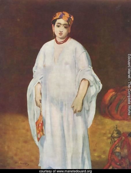 Young Woman in Oriental Garb