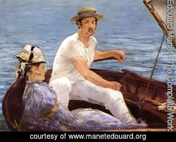 Edouard Manet - Boating  1874