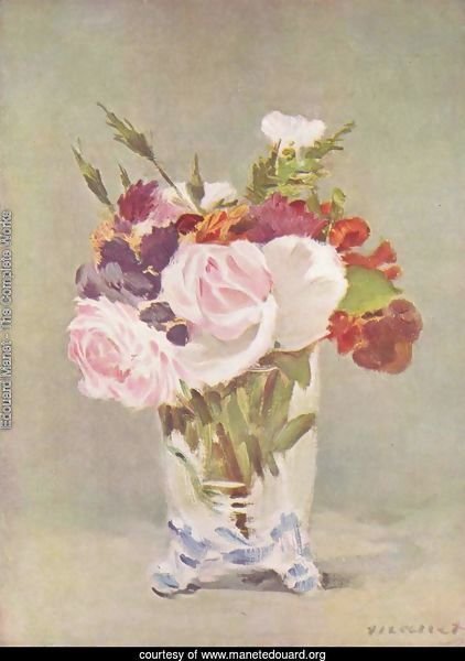 Flowers In A Crystal Vase I