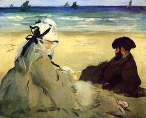 Edouard Manet - On The Beach 1873