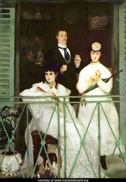 The Balcony  1868-69