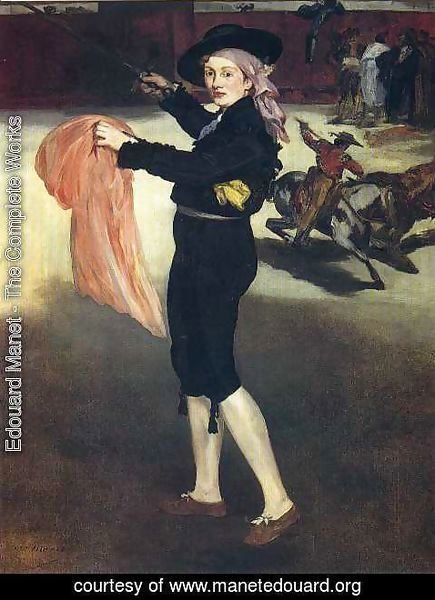 Edouard Manet - Mlle Victorine in the Costume of an Espada 1862