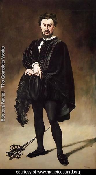 Edouard Manet - The Tragic Actor