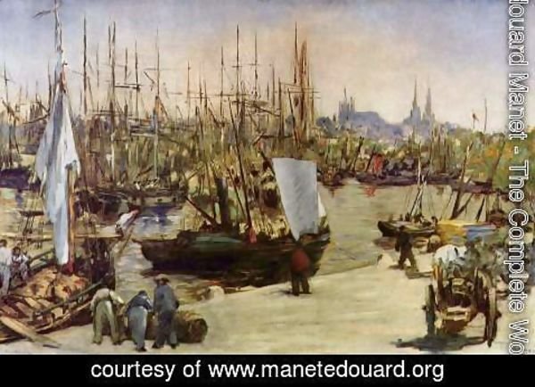 Edouard Manet - The Harbour At Bordeaux