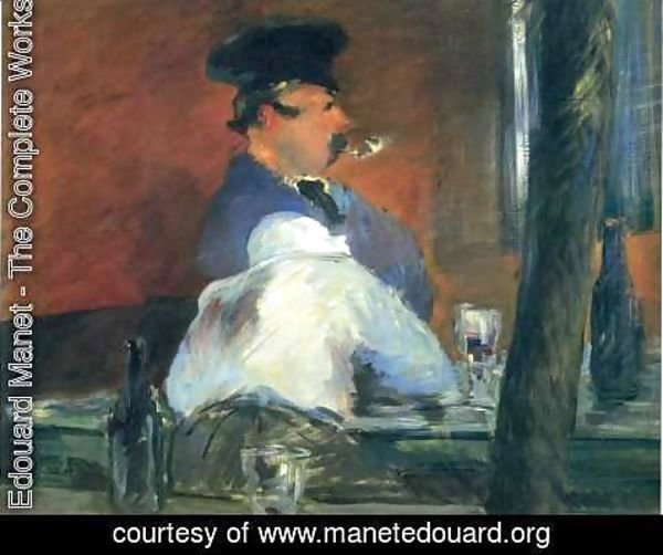 Edouard Manet - In The Bar   Le Bouchon