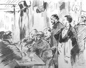 Edouard Manet - A Cafe Interior  1869