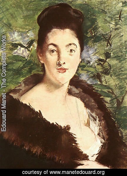 Lady with a Fur 1880