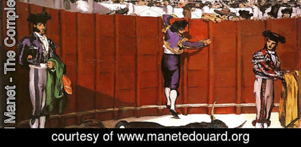 Edouard Manet - The Bullfight  1864-65