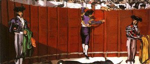 Edouard Manet - The Bullfight  1864-65