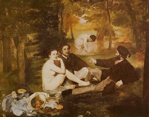 Edouard Manet - Picnic (Le Dejeuner sur l'Herbe)